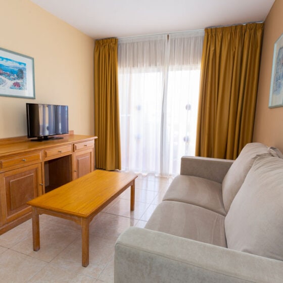 TV rooms at Villa Adeje Beach Hotel rooms
