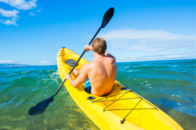 Kayak excursion in the south of Tenerife