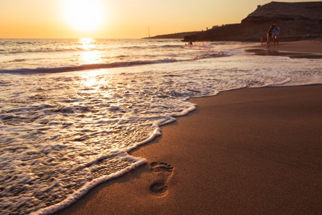 Atardecer en Playa Diego Hernández