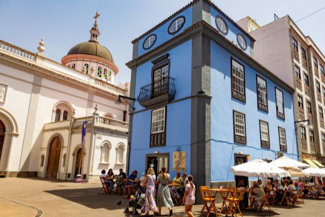 Ciudad de San Cristóbal de La Laguna en Tenerife