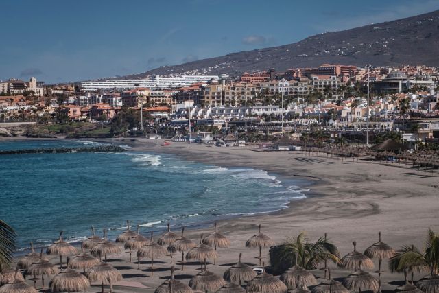 Playa de Fañabé en Tenerife Sur