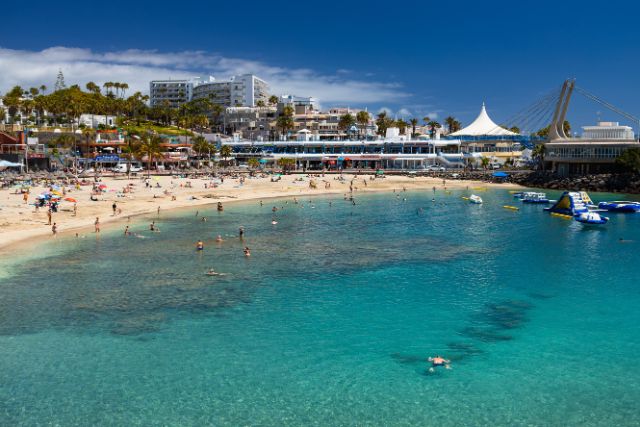Puerto Colón en Costa Adeje